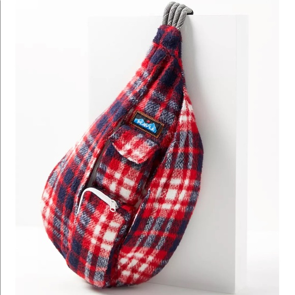 Kavu Plaid Rope Sling Bag - Picture 13 of 16